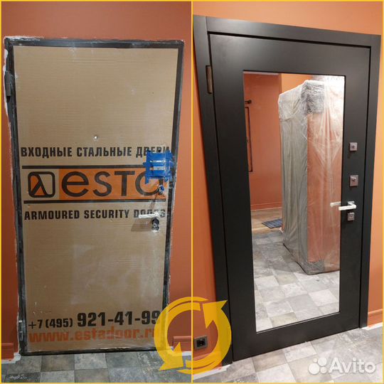 Панели мдф на металлические двери