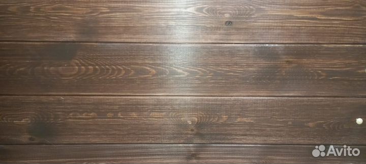 Вагонка 110мм, лак антисептик, полисандр, 1 слой