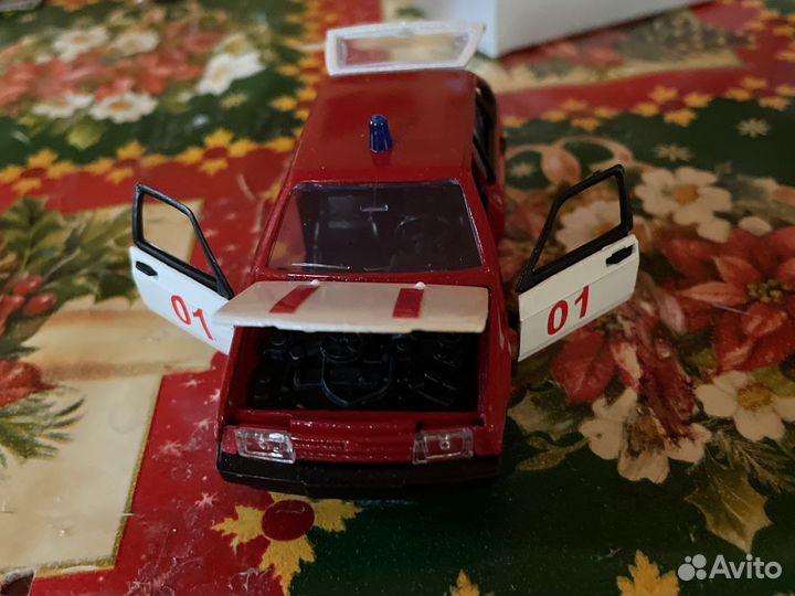 Ваз 2108,2109,2110 Пожарная охрана 1/43