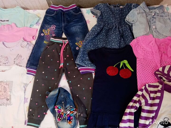 Детские вещи на девочку 92-98 размер
