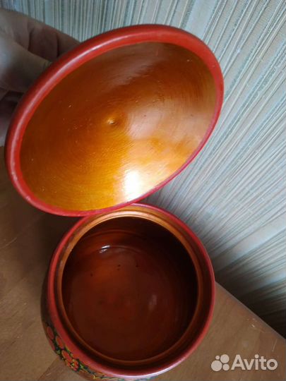 Расписная.деревянная посуда. СССР