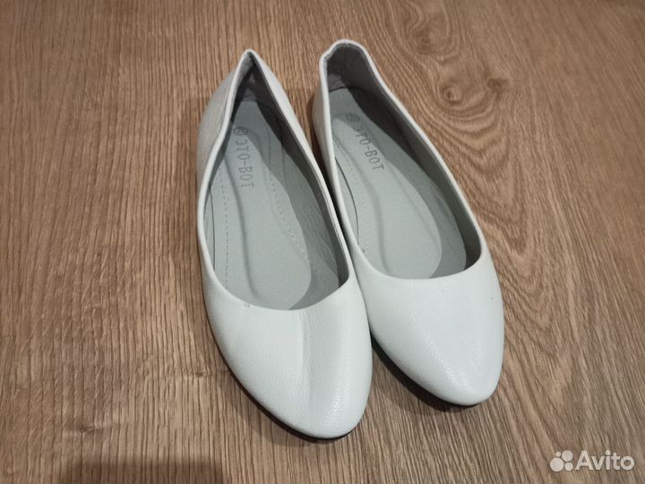 Туфли белые свадебные