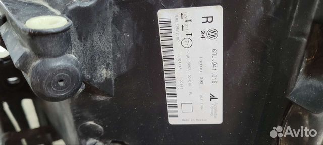 Фара Polo 6RU941016