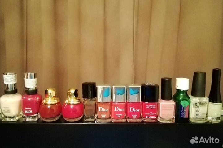 Лак для ногтей dior, chanel