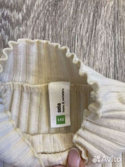 Джемпер для девочки в рубчик Sela