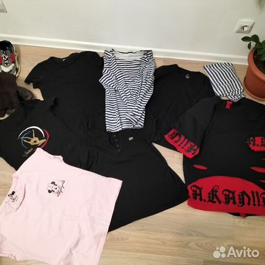 Вещи и обувь пакетом на девушку