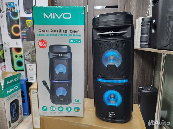 Колонка портативная Mivo MD-654 караоке