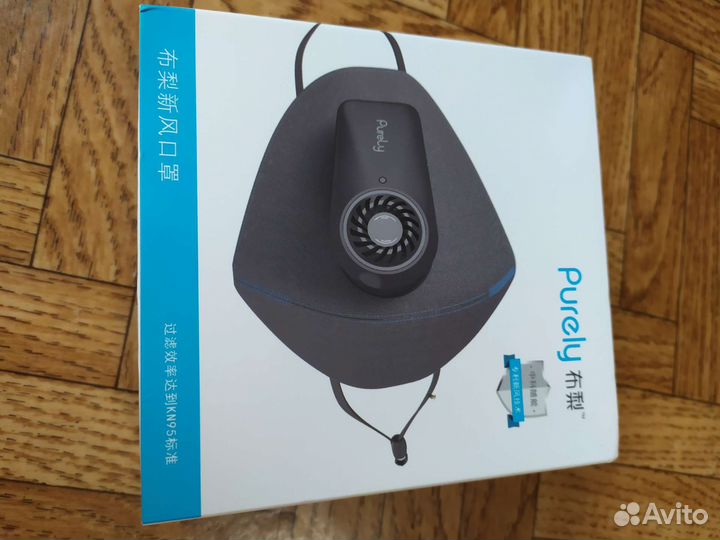 Маска с вентилятором новая