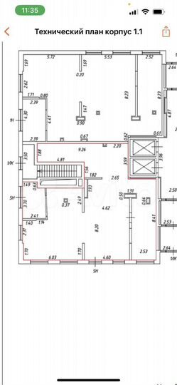 127.5 м² Торец дома