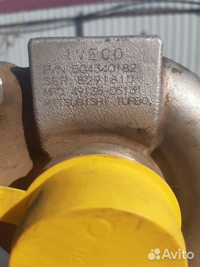 Турбина Fiat ducato 244