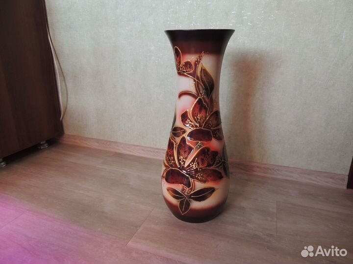 Ваза напольная керамическая