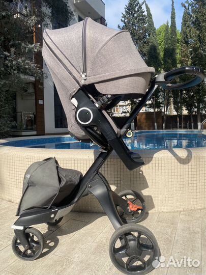 Коляска stokke xplory v6 2 в 1