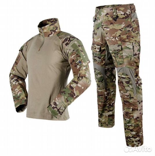Тактический боевой костюм тефлон мох