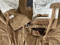 Abercrombie fitch шорты карго бежевые