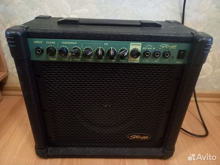 Гитарный комбоусилитель stagg 20 ga r
