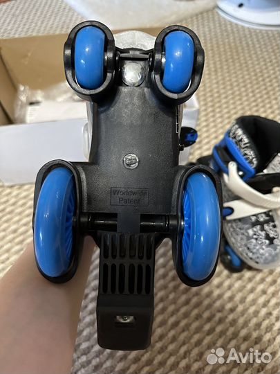 Роликовые коньки раздвижные