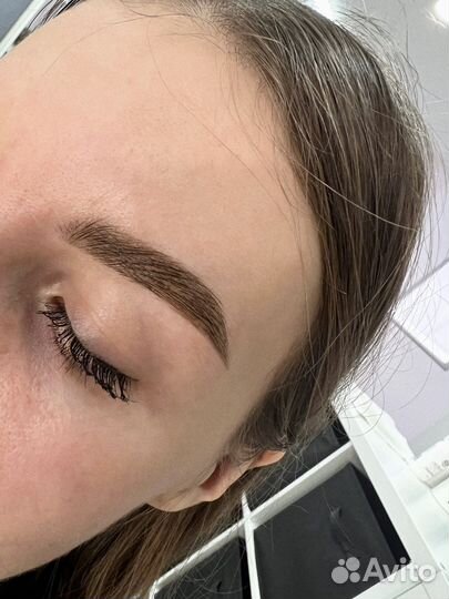 Оформление бровей