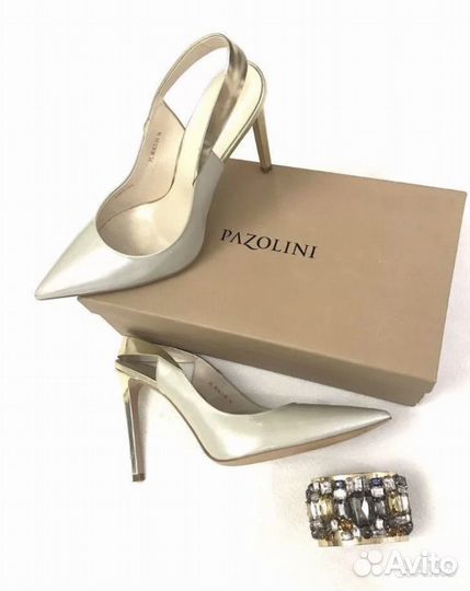 Туфли Pasolini натуральная кожа 38.5 39