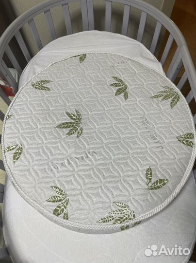 Матрас детский круглый 75\75