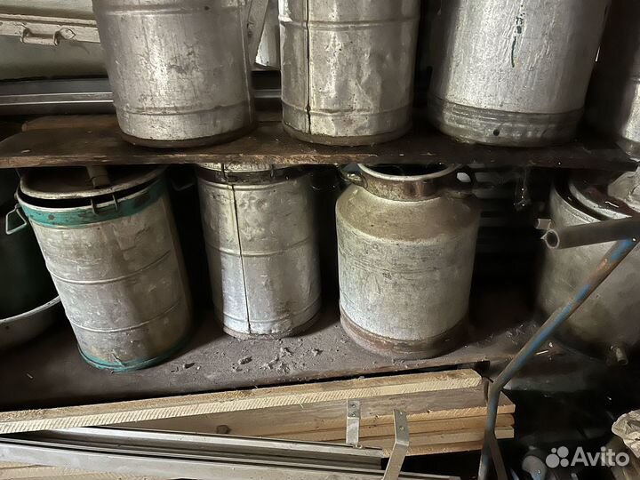 Фляги бидоны алюминиевые бу