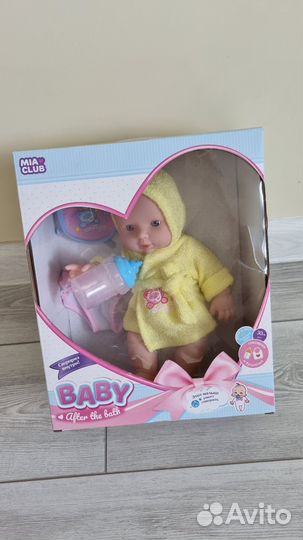Кукла пупс малыш Baby Mia Club Новый