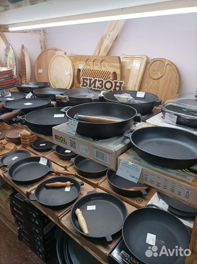 Сковородка чугунная