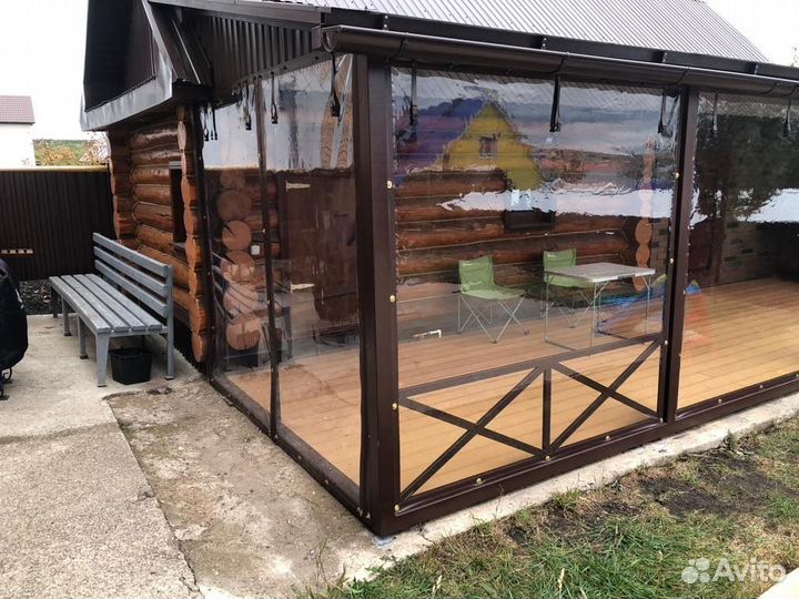 Мягкие окна на дачу