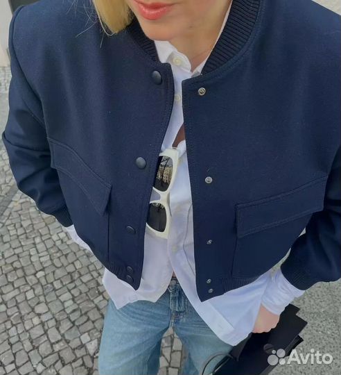 Бомбер в стиле zara
