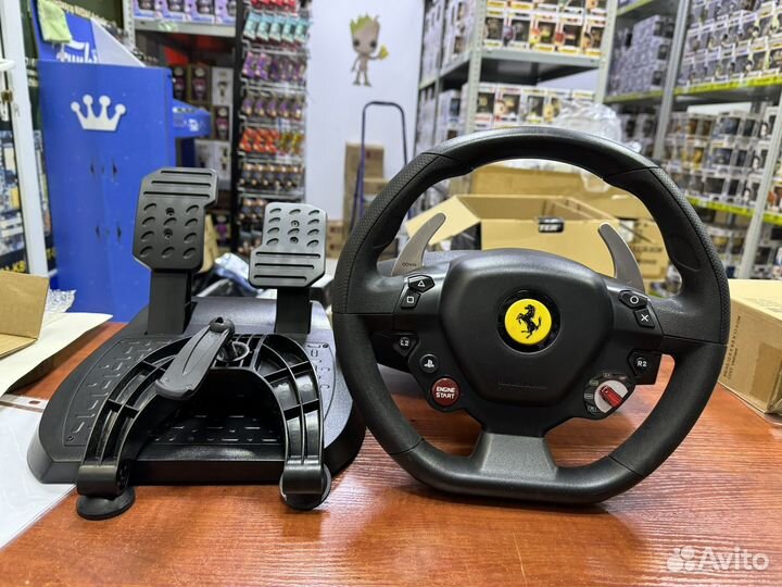 Руль Thrustmaster T80 Ferrari 488 GTB Edition, PS4
