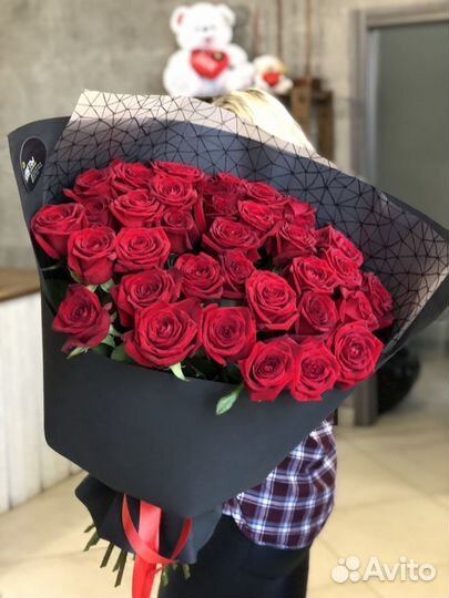 Розы Казань 35 штук
