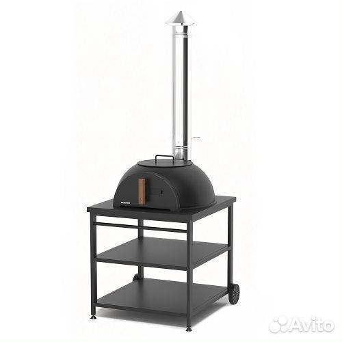 Садовая чугунная печь Legenda Garden с подставкой