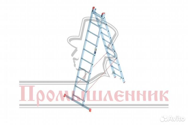 Двухсекционные лестницы