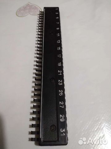 Для вязальной машины разборная линейка