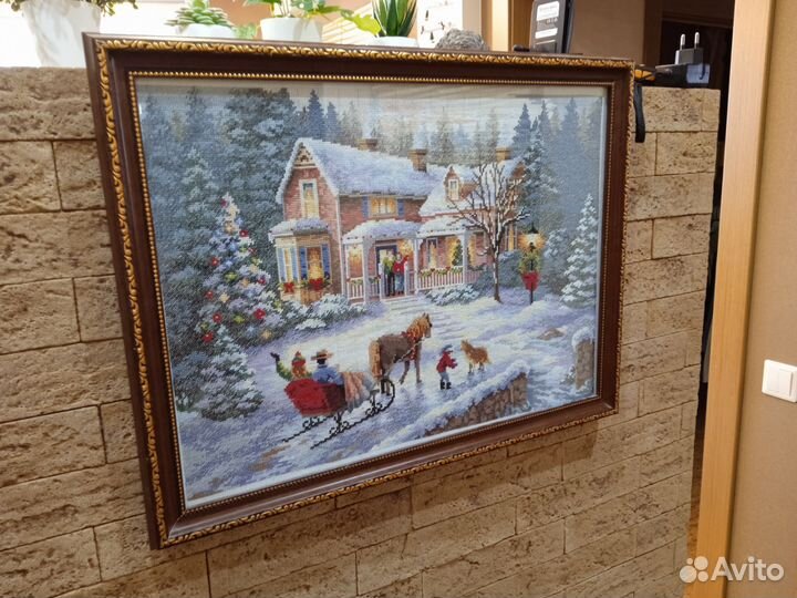 Вышивка крестом ручная работа