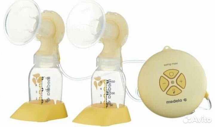 Молокоотсос medela swing maxi электрический