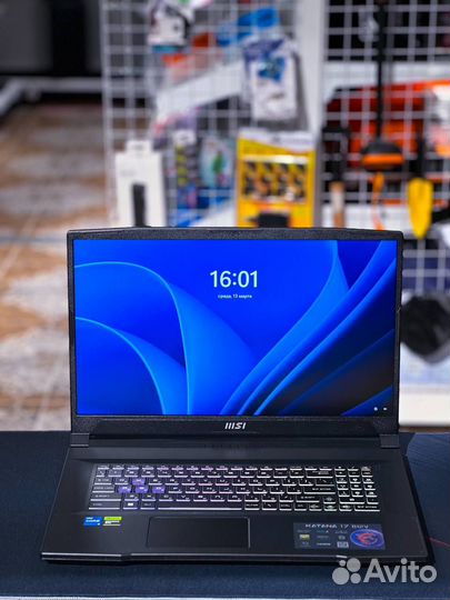 Игровой ноутбук хит Продаж, MSI Katana 17