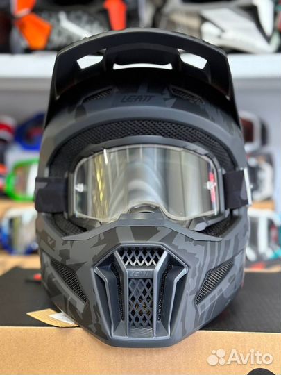 Эндуро шлем с маской Leatt 3.5