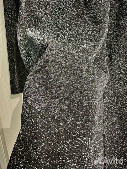 Платье с люрексом
