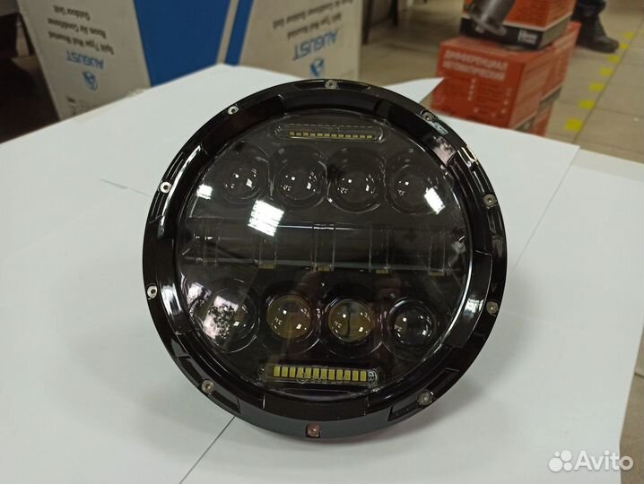 Фара светодиодная 105W Нива УАЗ (5линз)