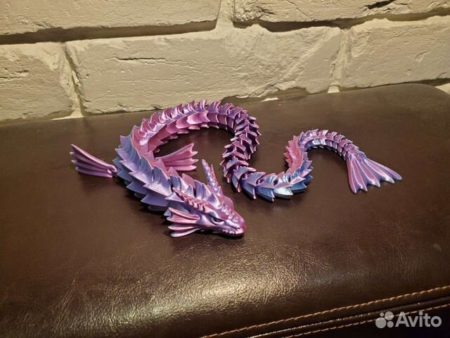 Дракон морской. Гибкая шарнирная фигурка 46см