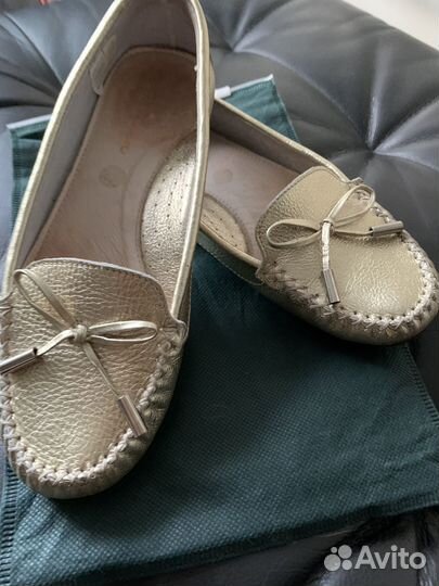 Макасины куплены в Испании. Натуральная кожа