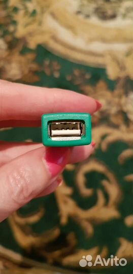 Переходник USB PS/2 - USB A(F)
