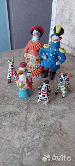 Дымковская игрушка