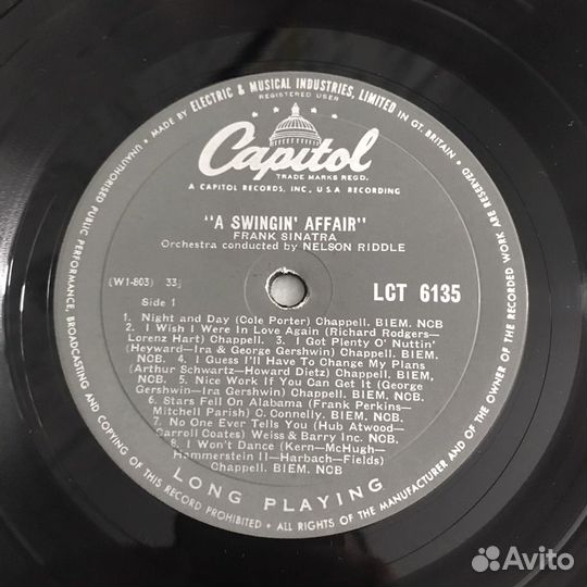 Виниловая пластинка Frank Sinatra