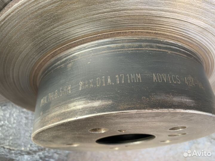 Тормозные диски и колодки Тойота