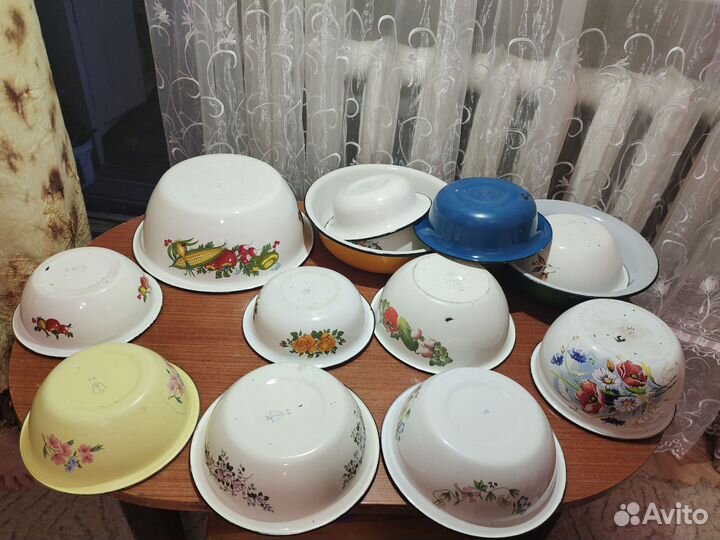 Миска эмалированная СССР