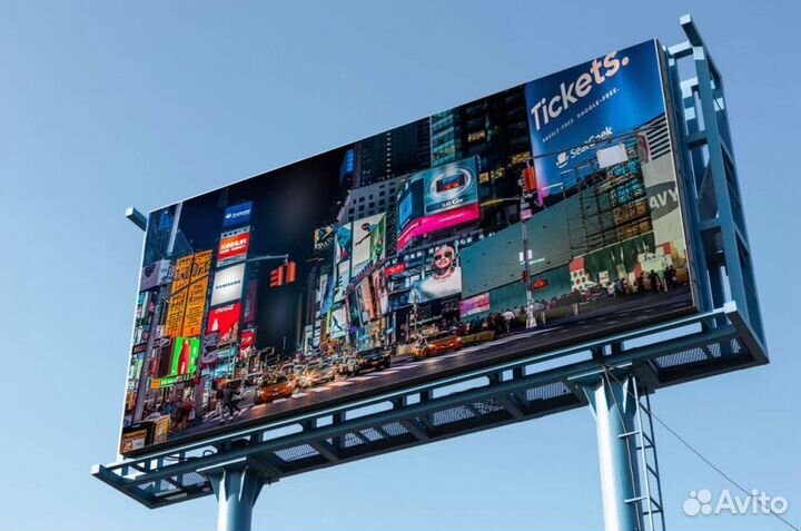 Видео экран светодиодный для рекламы