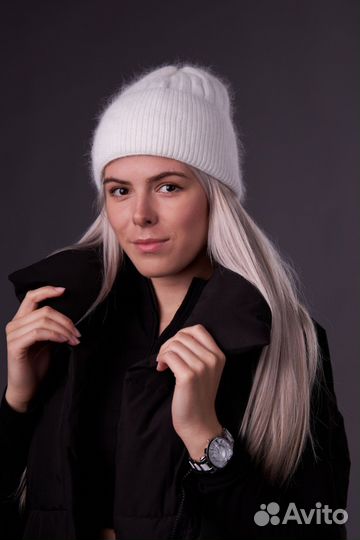 Шапка женская из ангоры