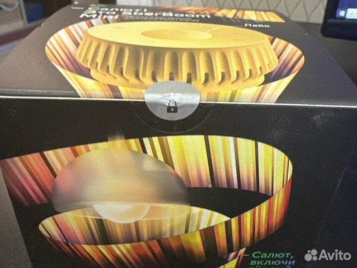 Умная колонка сбер и Умна лампочка сбер