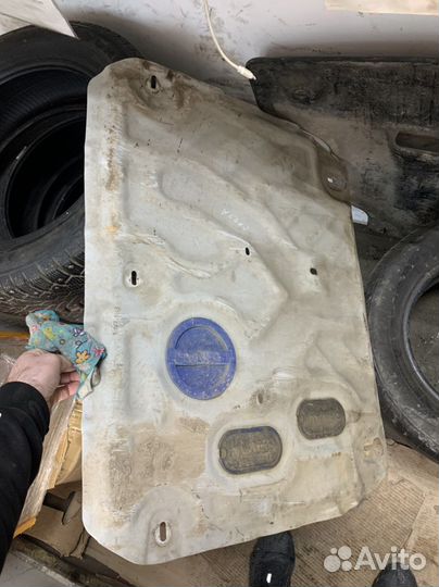 Металлическая защита картера двигателя creta